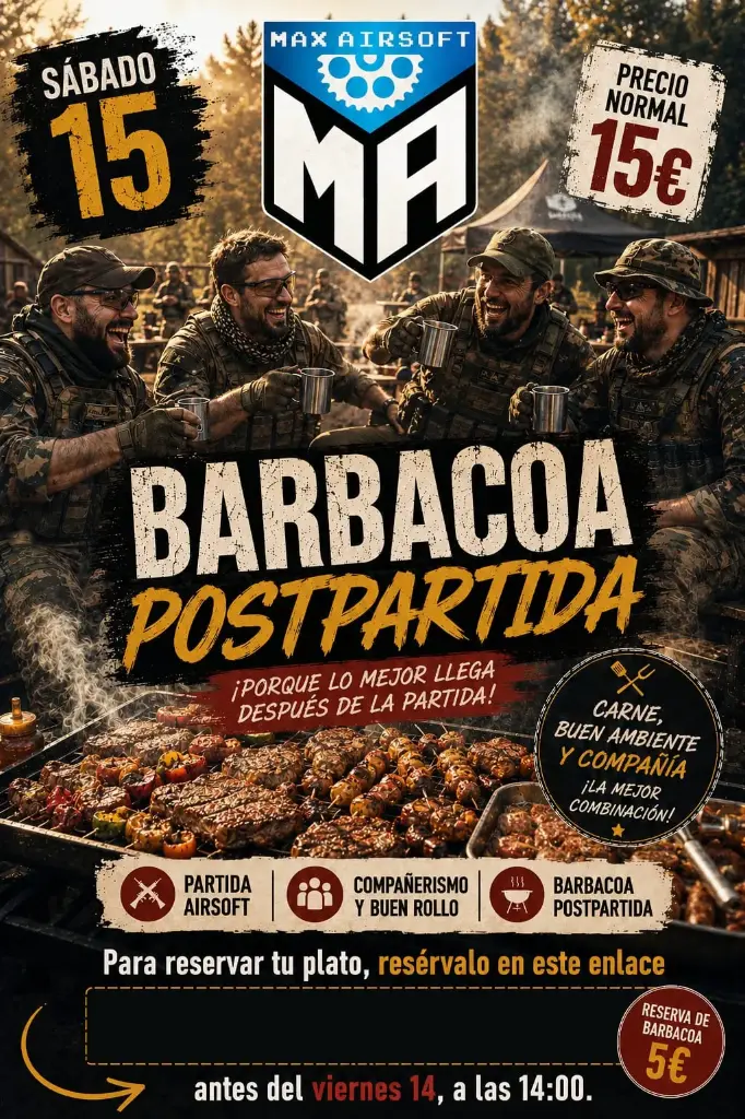 Barbacoa Max Airsfot