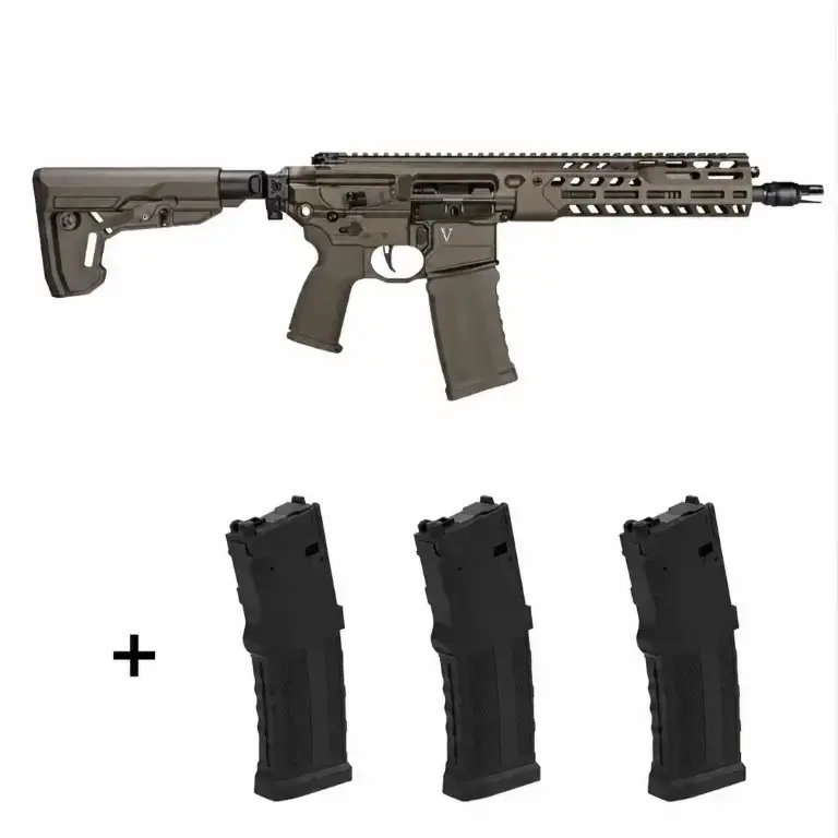 PACK CENTURION V COYOTE MWS GBB + 3 CARGADORES DD (SECUTOR)