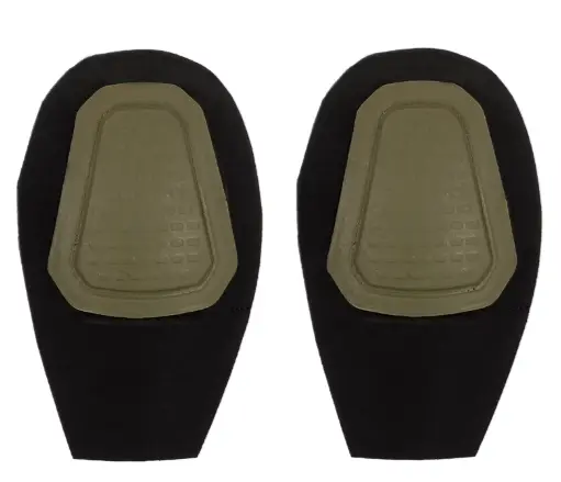 REPLACEMENT KNEE PADS PREDATOR PANT BLACK (INVADER GEAR)
