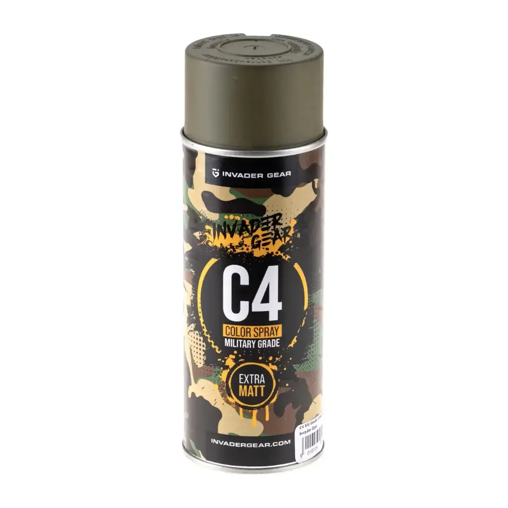 C4 MIL GRADE COLOR SPRAY RAL6040 (INVADER GEAR)
