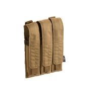 [236478] MP5 TRIPLE MAG POUCH COYOTE (INVADER GEAR)