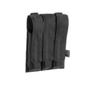 [236850] MP5 TRIPLE MAG POUCH BLACK (INVADER GEAR)