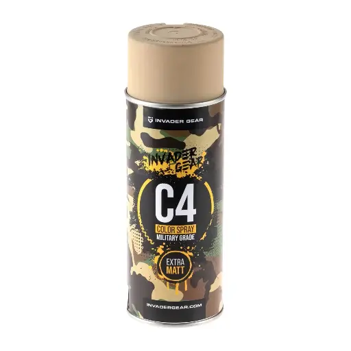 C4 MIL GRADE COLOR SPRAY RAL1039 (INVADER GEAR)