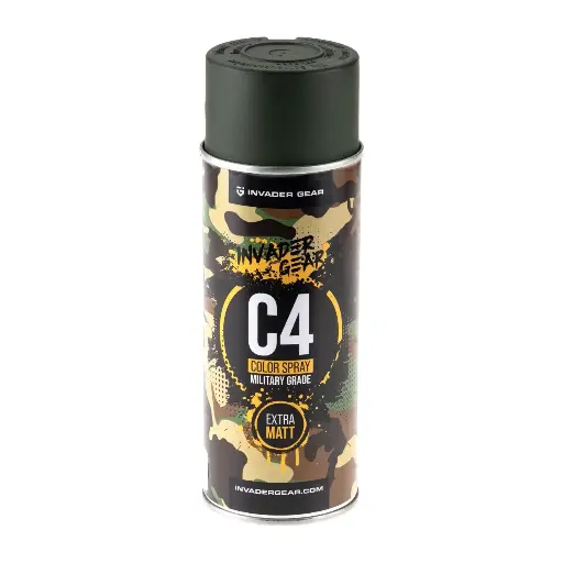 C4 MIL GRADE COLOR SPRAY RAL6007 (INVADER GEAR)