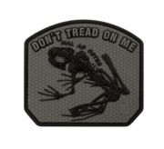 [238182] DON´T TREAD ON ME FROG RUBBER PATCH RANGER GREEN (JTG)