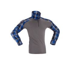 [239806] FLANNEL COMBAT SHIRT BLUE (INVADER GEAR) L