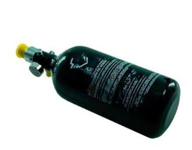 [240642] BOTELLA HPA SOGER 48CI 0.8L 3000 PSI ALUMINIO NEGRA