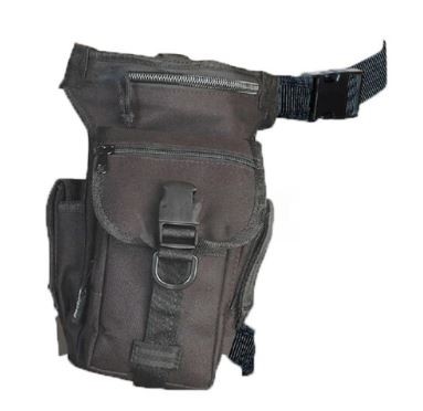 [241045] BOLSO MULTIBOLSILLOS PIERNA FORAVENTURE NEGRO