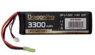 [241625] DRAGONPRO DP-L7-024 7.4V 1450MAH 30C LIPO (1+1) 115X16.5X7MM