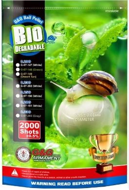 [241649] G&G BIO BB 0.33G / 2000R (GRAY) / G-07-203