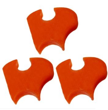 [242059] SET OF THREE PIECES OF GF REINFORCED TECHNOPOLYMER DELAYERS