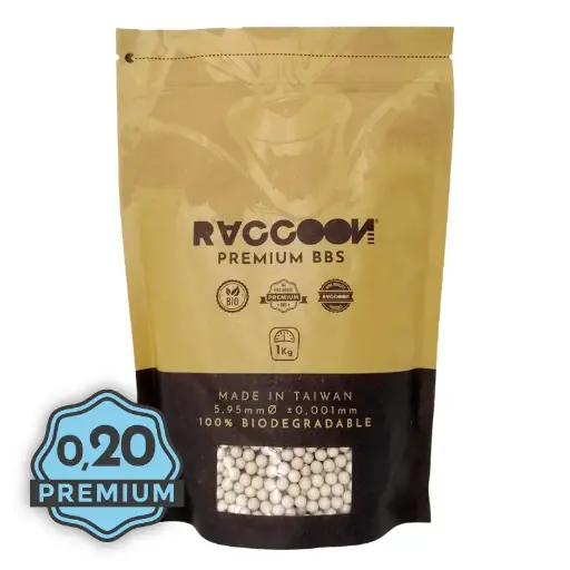 [243087] RACCOON PREMIUM BIO BBS - 0.20G 1KG
