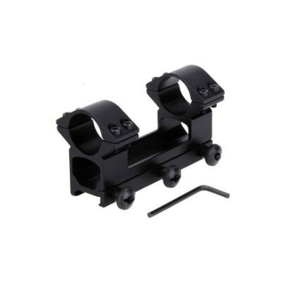 [242950] ONE PIECE RAIL MOUNT SIMPLE NEGRO