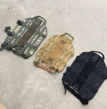 [243155] OF CHALECO TÁCTICO 1000D PARA PERRO L - BK