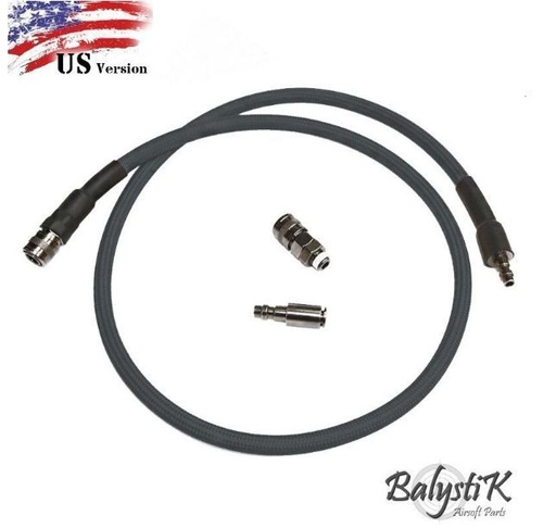 [244435] BALYSTIK DELUXE REMOTE LINE FOR HPA REGULATOR - US - DEEP GR