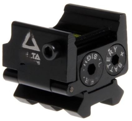 [244978] LASER ROJO CON RAIL PICATINNY DELTA TACTICS