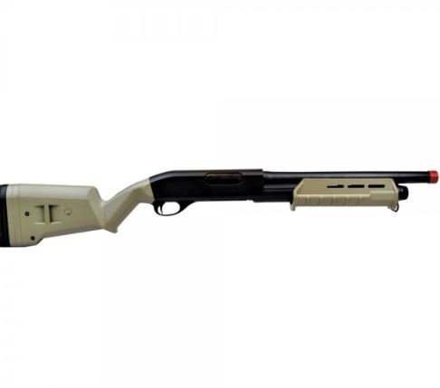 [245586] CYMA SHOTGUN 355 PLASTIC TAN