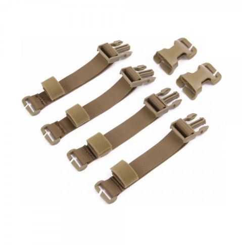 [245715] EMERSONGEAR CHEST RIG TO VEST ADAPTER KIT COYOTE BROWN