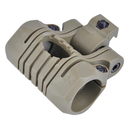 [251594] 5 POS FLASHLIGHT MOUNT DARK EARTH ELEMENT