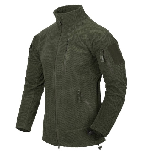 [252539] HELIKON-TEX ALPHA TACTICAL JACKET FLEECE OLIVE GREEN S