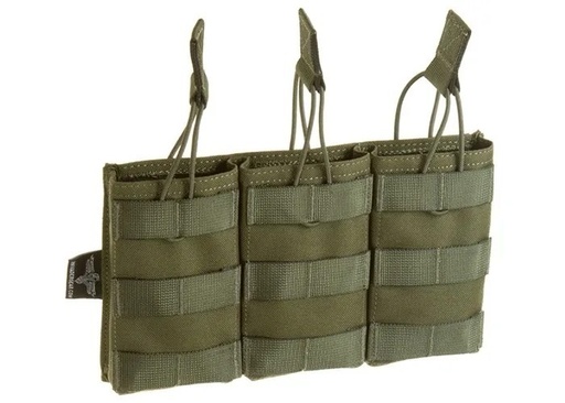 [249768] 5.56 TRIPLE DIRECT ACTION MAG POUCH OD INVADER GEAR