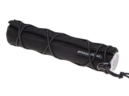 [251280] SUPPRESSOR COVER 22CM BLACK (INVADER GEAR)