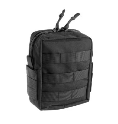 [251334] MEDIUM UTILITY / MEDIC POUCH BLACK (INVADER GEAR)