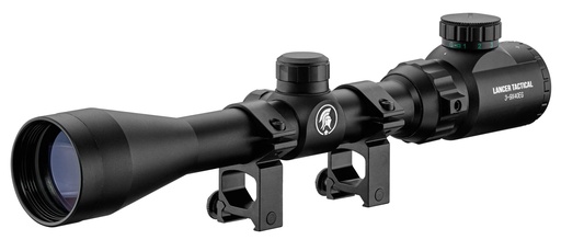 [254038] 3-9 X 40 ILLUMINATED RED AND GREEN SCOPE LANCER TACTICAL