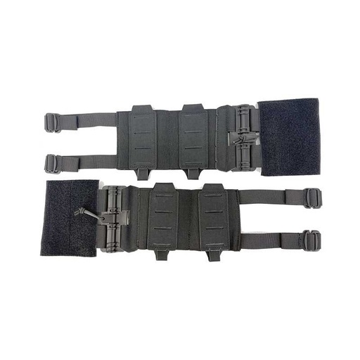 [255233] CONQUER ELASTIC CUMMERBOUND - BK