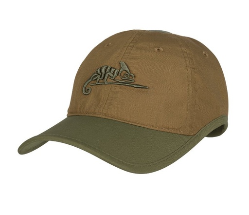 [255868] HELIKON-TEX LOGO CAP COYOTE-OLIVE GREEN