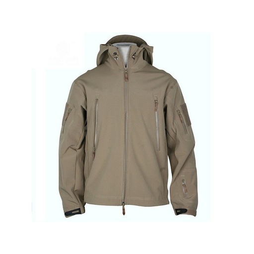 [256728] HAN WILD CHAQUETA SHARK SKIN SOFT SHELL TAN XXL