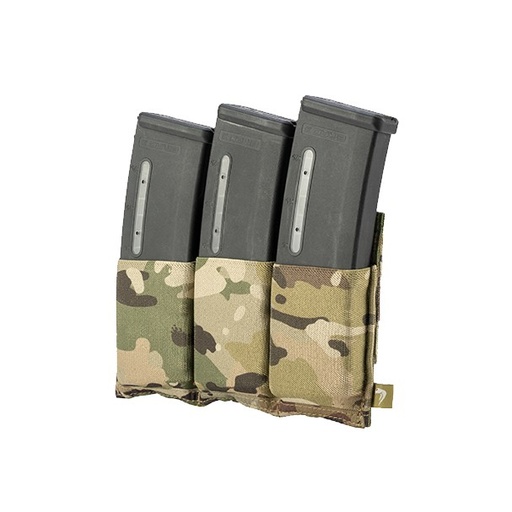 [260725] VIPER TRIPLE ELASTIC MAG PLATE POUCH MULTICAM