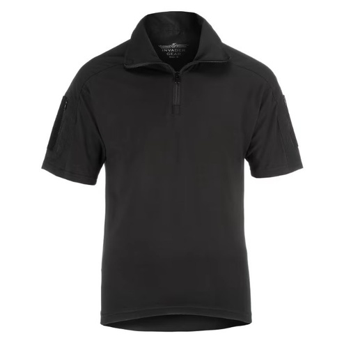 [262408] COMBAT SHIRT SHORT SLEEVE BLACK (INVADER GEAR) 2XL