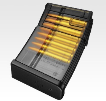 [265232] CARGADOR FUSIL MARUI HK417 70RDS NEGRO