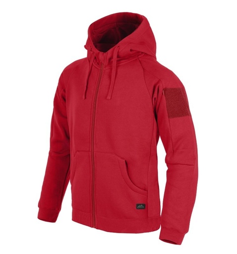 [264556] HELIKON-TEX URBAN TACTICAL HOODIE LITE FULL ZIP RED 3XL