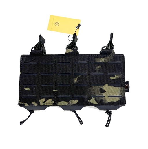 [265775] CONQUER TRIPLE RIFLE MAG POUCH MCBK