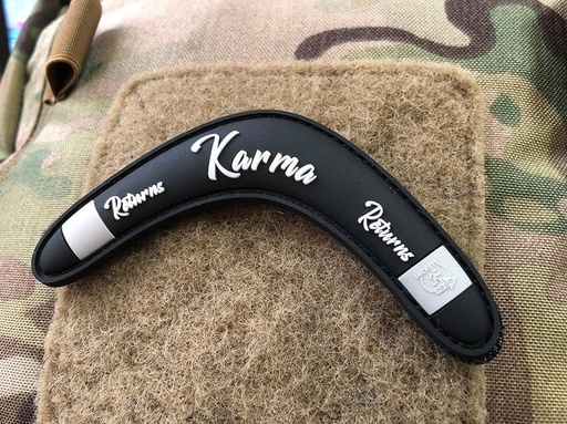 [268073] KARMA RETURNS RUBBER PATCH