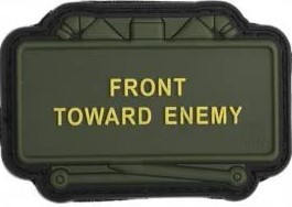 CLAYMORE MINE RUBBER PATCH