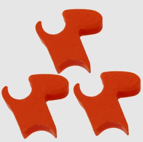 [269124] SET OF THREE PIECES OF GF REINFORCED TECHNOPOLYMER DELAYERS