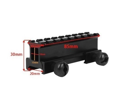 [271080] MONTURA RAIL RISER 85MM A