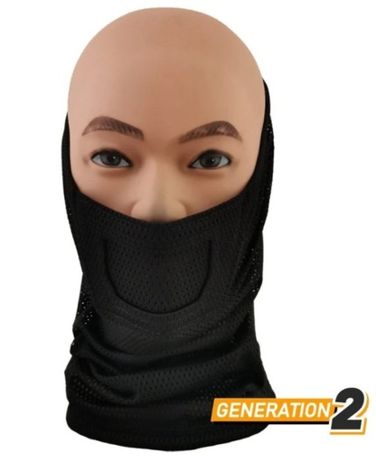 [272445] FACE WARRIOR - BLACK - CYGNUS ARMORY