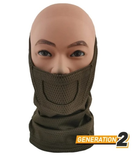 [272469] FACE WARRIOR - OLIVE - CYGNUS ARMORY