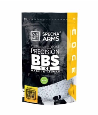 [273558] BOLAS SPECNA ARMS EDGE ULTRA BIO 0.25G PRECISION 1KG BLANCA
