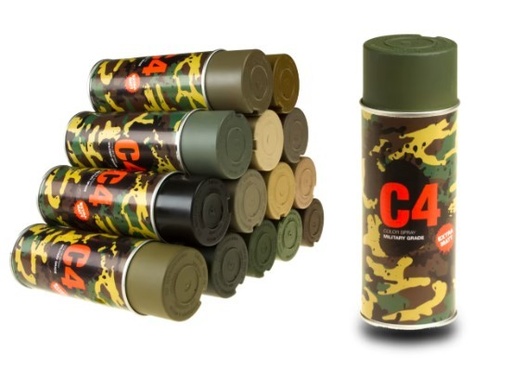 [273459] C4 MIL GRADE COLOR SPRAY RAL 6031
