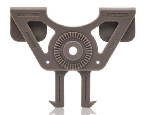 [273923] ADAPTADOR PISTOLA RIGIDO MOLLE AMOMAX TRIANGULO TAN