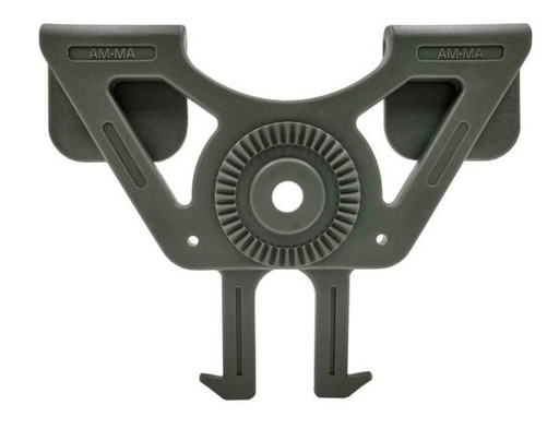 [273930] ADAPTADOR PISTOLA RIGIDO MOLLE AMOMAX TRIANGULO VERDE