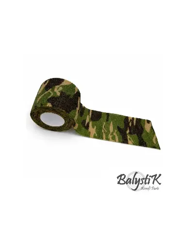 [BA-50-08] Balystik Self-adhesive camouflage tape 50 x 4500mm - Woodland Camo