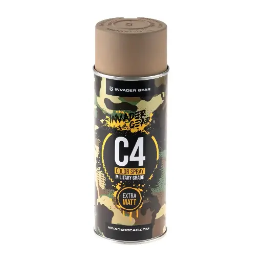 C4 MIL GRADE COLOR SPRAY RAL8031 (INVADER GEAR)
