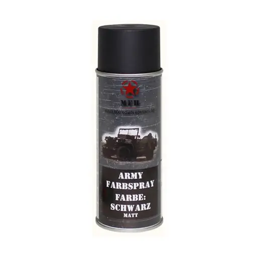PINTURA ARMAS ARMY NEGRO (MFH)